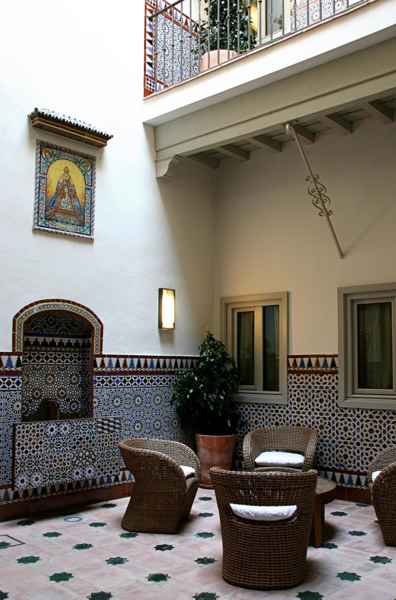 Hotel Boutique Casas De Santa Cruz Sevilla Interiør bilde